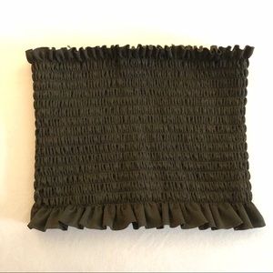 Black Boohoo Tube Top